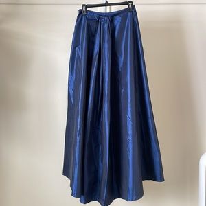 Express sapphire blue formal long skirt 5/6
